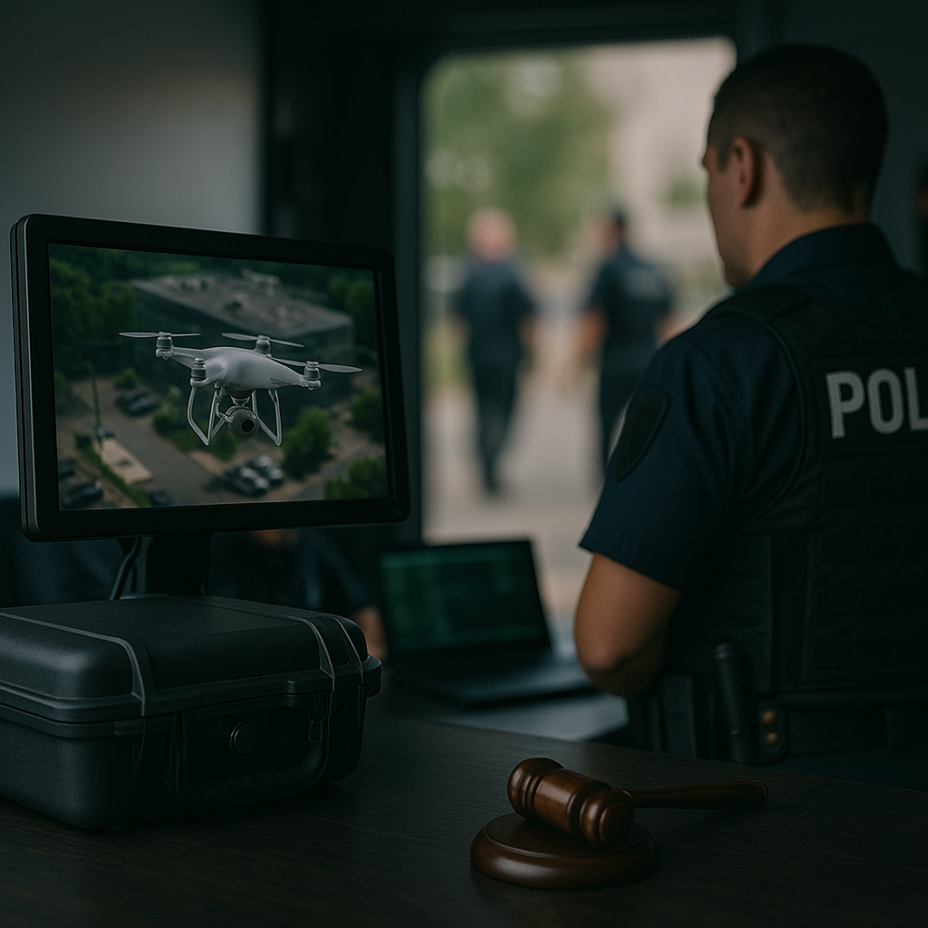 Aerial intelligence supporting law enforcement in real time