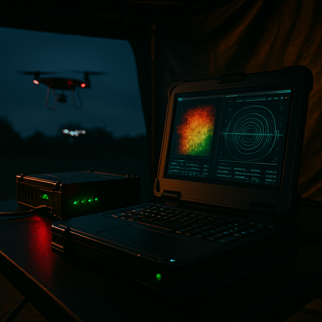 Edge computing in drone security